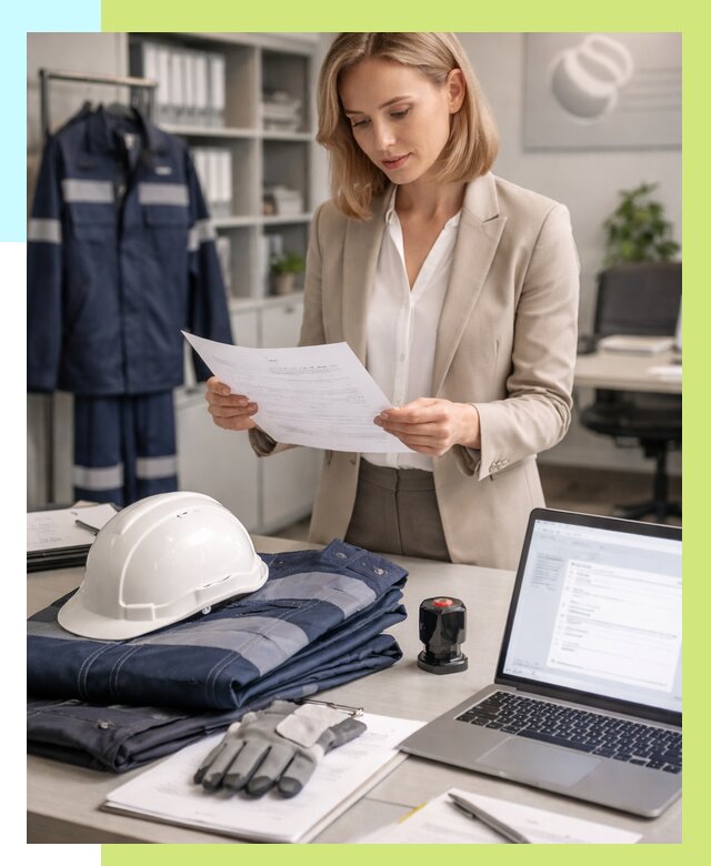 Сертификация спецодежды в Курганинске от 7281 р. | Алешин-Кгн