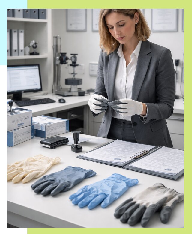 Сертификация перчаток в Курганинске от 8841 р. | Алешин-Кгн