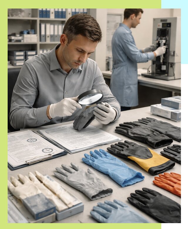 Сертификация перчаток и средств защиты продукции в Курганинске