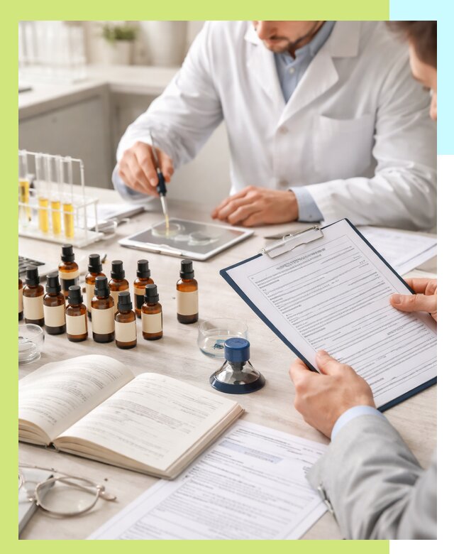 Сертификация эфирных масел и документация качества в Курганинске