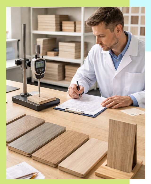 Сертификация ламината с испытаниями и оформлением документов в Курганинске