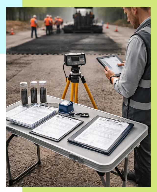 Сертификация асфальта в Курганинске от 26003 р. | Алешин-Кгн