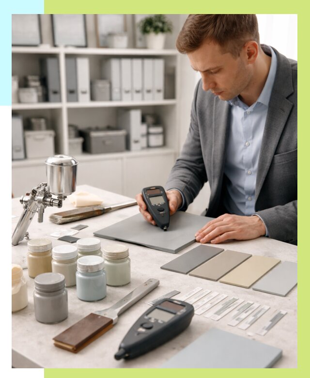 Сертификация краски в Курганинске от 26003 р. | Алешин-Кгн центр