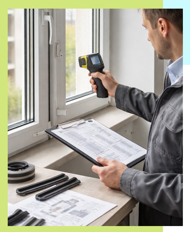 Сертификация окон в Курганинске: испытания, сертификаты, декларации