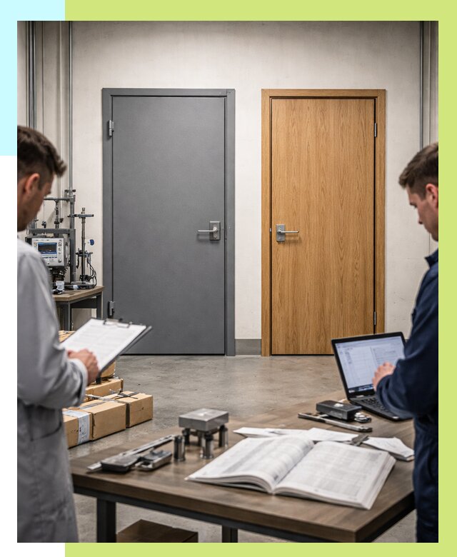 Сертификация дверей в Курганинске от 8321 р. под ключ | Алешин-Кгн