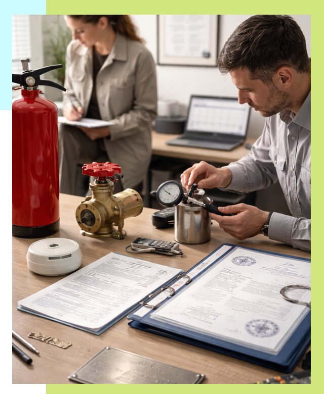 Сертификация пожарного оборудования в Курганинске от 15602 р.|Алешин-Кгн