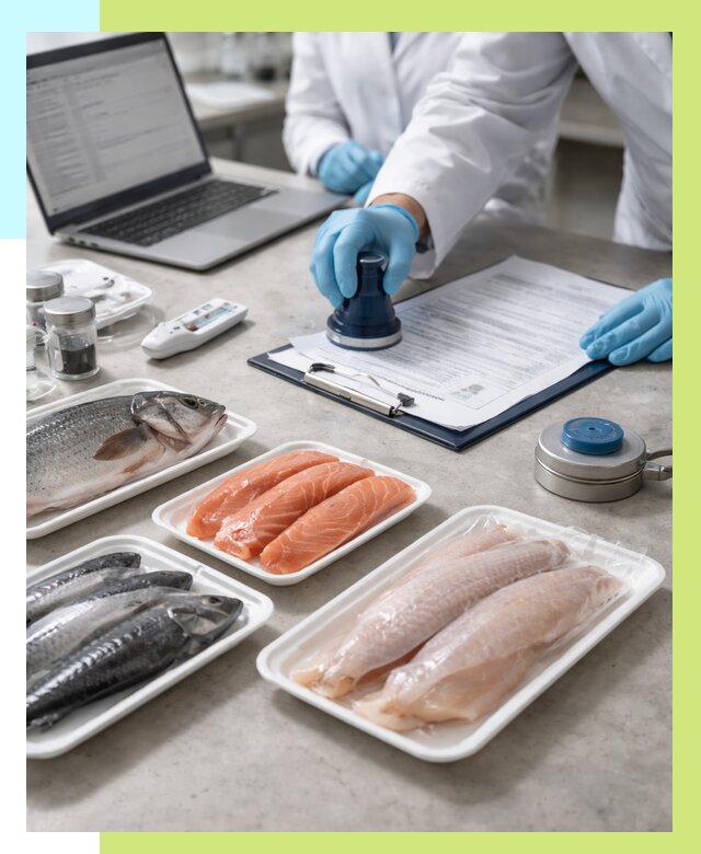 Сертификация рыбы и сертификат в Курганинске от 15602 р. | Алешин-Кгн