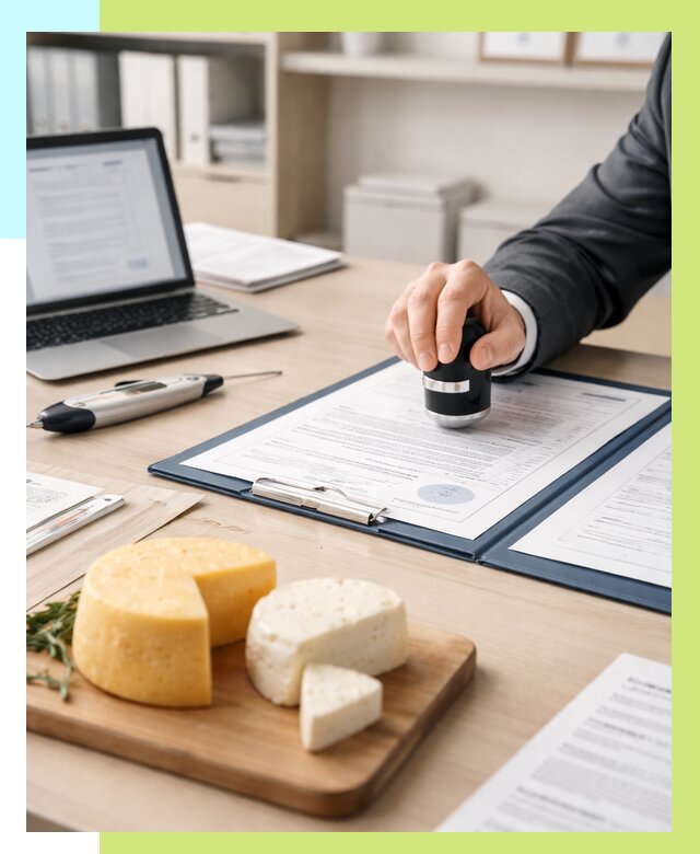 Сертификация сыров в Курганинске от 15602 р | Сертификат на сыр Алешин-Кгн