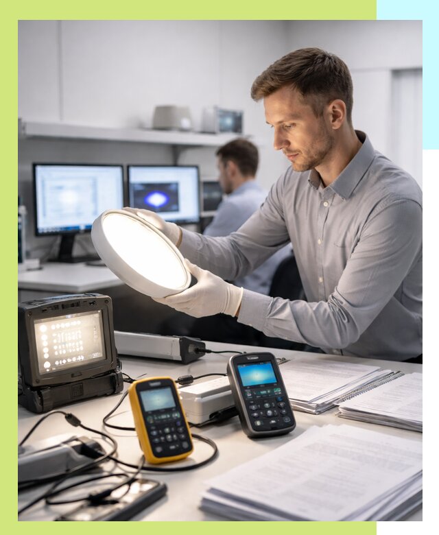 Сертификация светильников в Курганинске: испытания и оформление