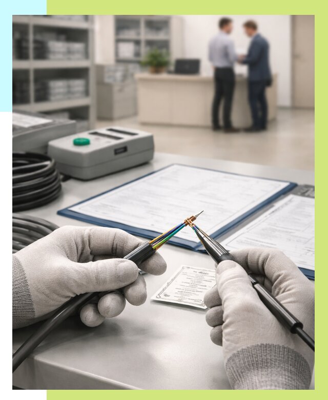 Сертификация провода в Курганинске от 18722 р. в Алешин-Кгн