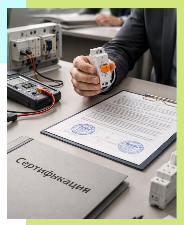 Сертификация выключателей под ключ в Курганинске от 15602 р. | Алешин-Кгн
