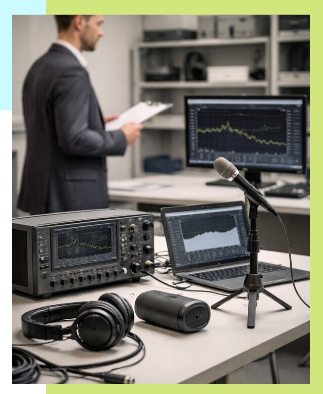 Сертификация аудиотехники в Курганинске от 15602 р., Алешин-Кгн