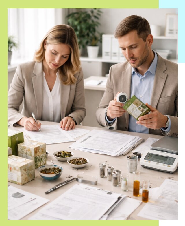 Разработка ТУ на чай и маркировку продукции в Курганинске