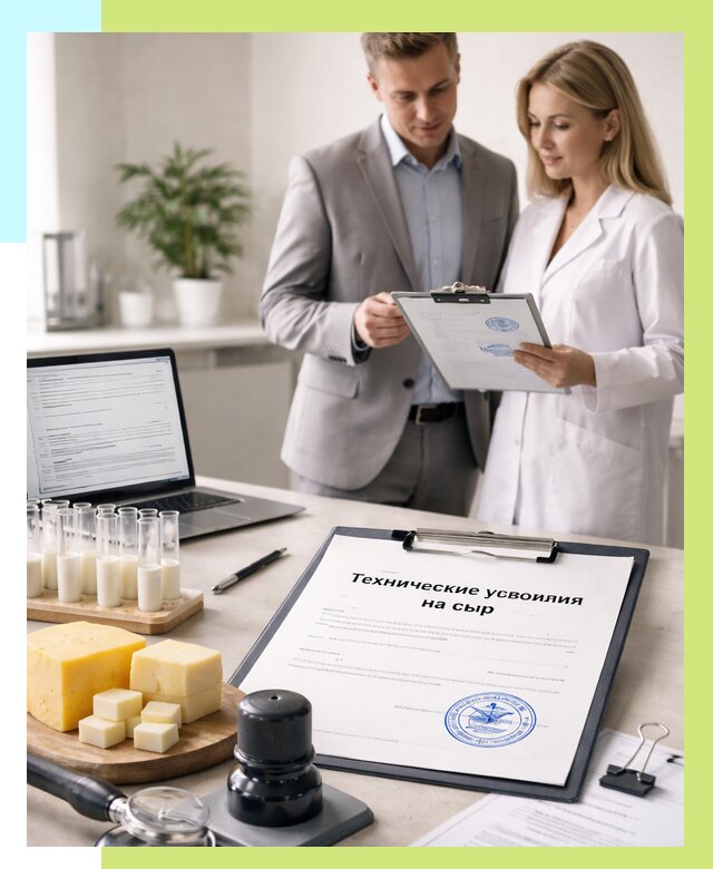 ТУ на сыры в Курганинске срочно от 12481 р. — оформление | Алешин-Кгн