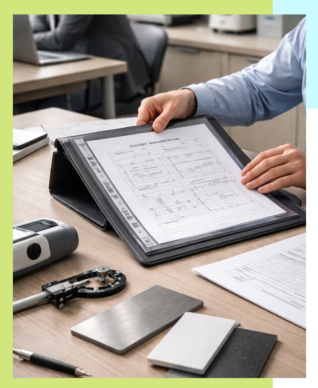 Оформление паспорта материала для продукции в Курганинске