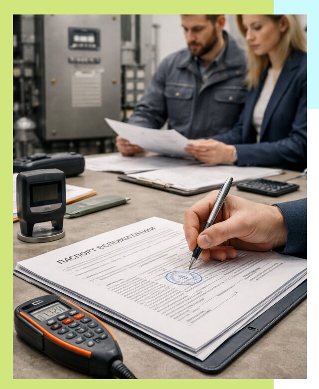 Оформление паспорта эксплуатации оборудования в Курганинске