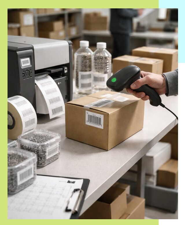 Штрихкодирование продукции и маркировка для продажи в Курганинске