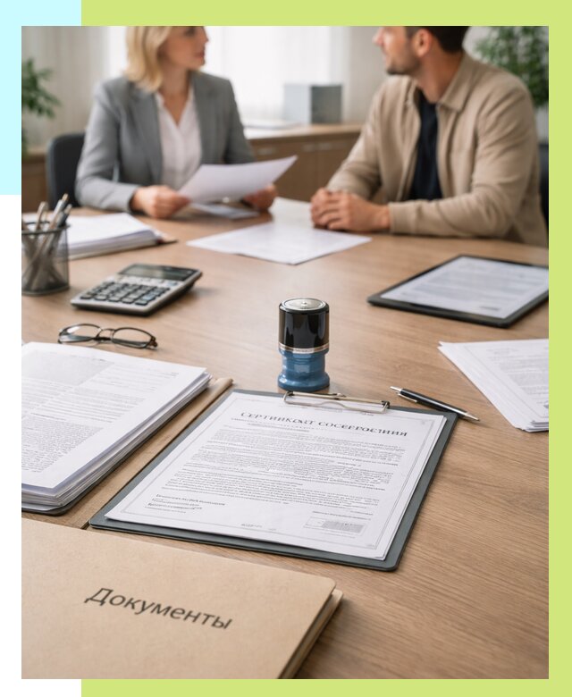 Сертификат соответствия на продукцию в Курганинске от 15602 р.|Алешин-Кгн