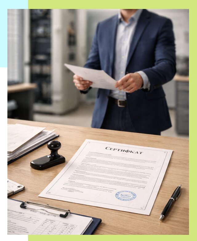 Сертификат на оборудование в Курганинске от 15602 р. | Алешин-Кгн