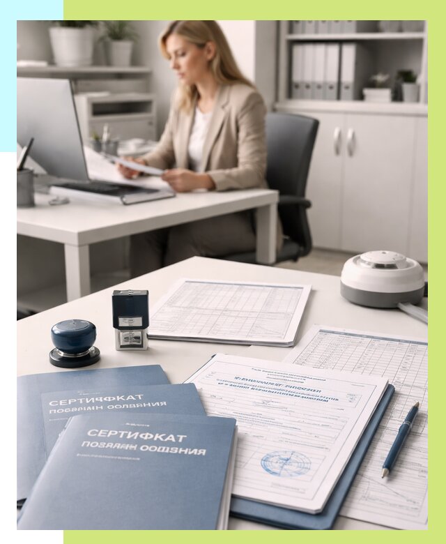 Сертификаты пожарной безопасности в Курганинске от 15602 р. | Алешин-Кгн