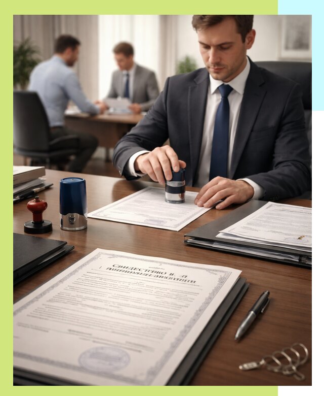 Оформление свидетельства о государственной регистрации в Курганинске