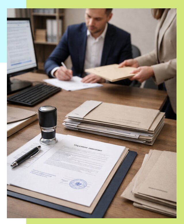 Отказное письмо для таможни в Курганинске от 3120 р, Алешин-Кгн