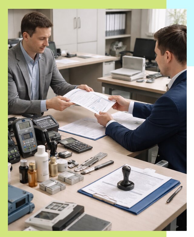 Оформление и получение заключения РЧЦ для оборудования в Курганинске