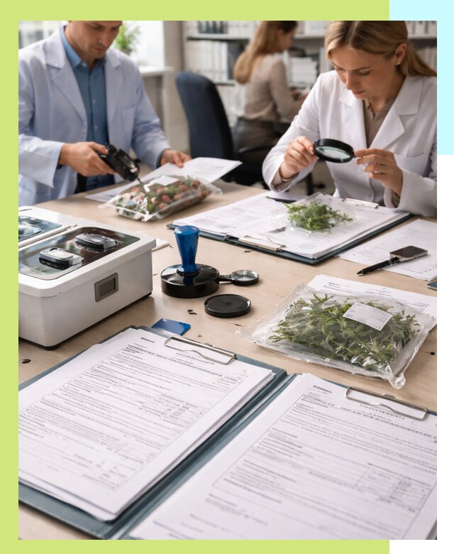 Оформление карантинного сертификата для растений в Курганинске