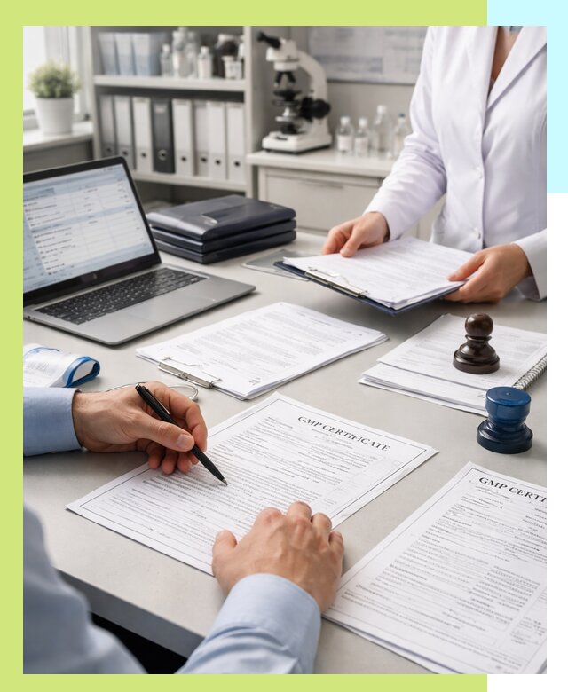 Оформление сертификата GMP в Курганинске для фармпроизводства