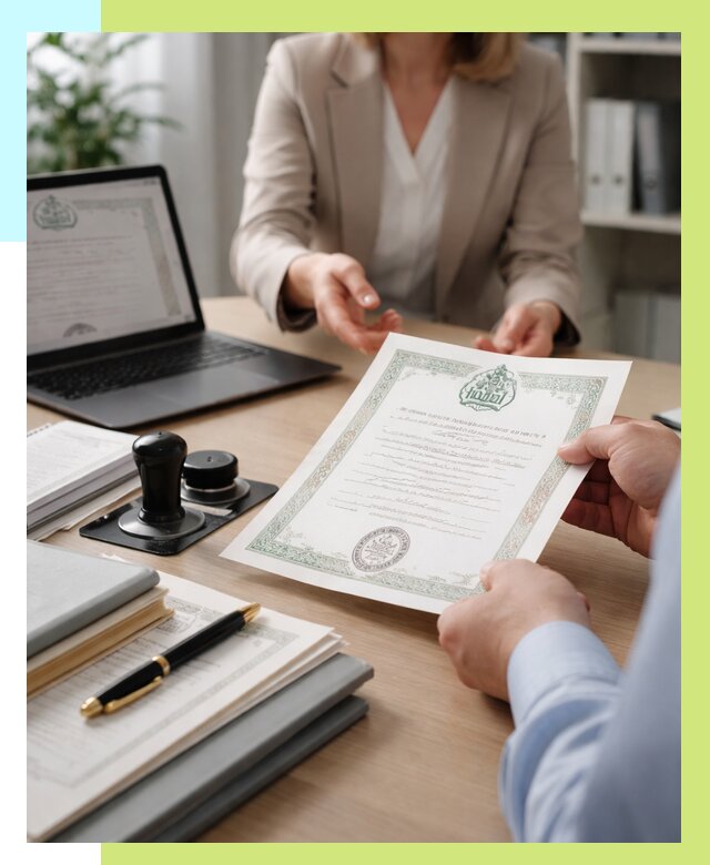 Халяль сертификат в Курганинске, получить от 15602 р. | Алешин-Кгн