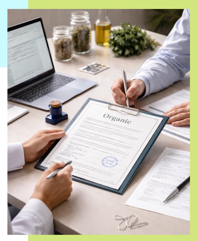 Оформление сертификат органик в Курганинске от 31203 р. | Алешин-Кгн