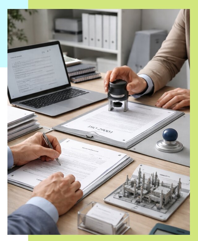 Сертификат ISO 29001 в Курганинске под ключ от 78008 р. | Алешин-Кгн