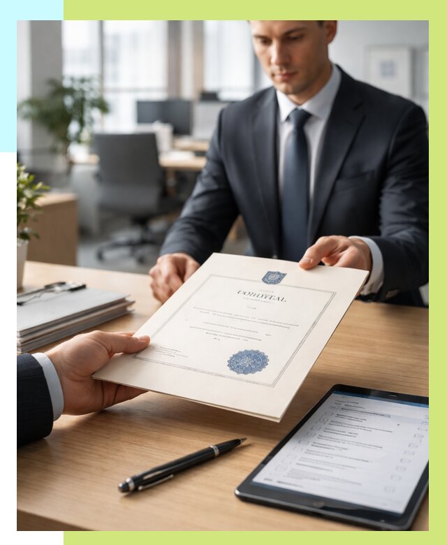 Сертификат ISO 30301 в Курганинске от 36404 р. | Алешин-Кгн - под ключ