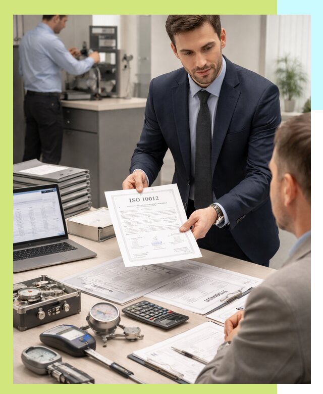 Выдача сертификата ISO 10012 по требованиям метрологии в Курганинске