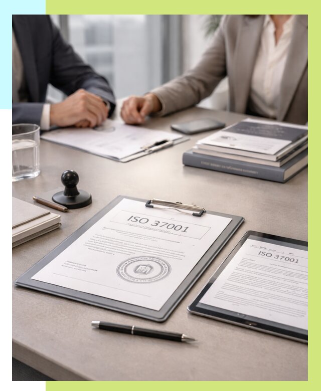 Сертификат ISO 37001 в Курганинске оформить от 124812 р. Алешин-Кгн