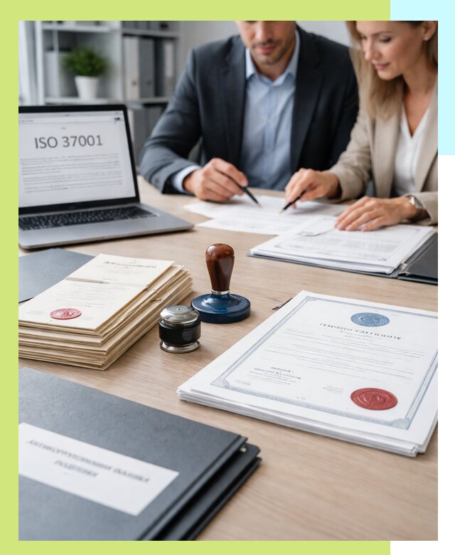 Получение сертификата ISO 37001 по системе борьбы с коррупцией в Курганинске