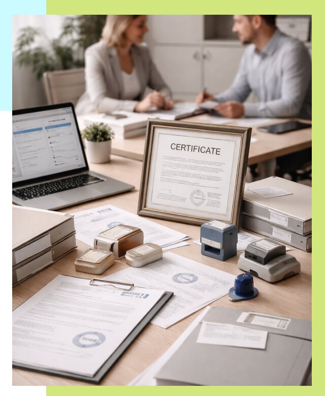 Сертификация компании в Курганинске от 46805 р. | Алешин-Кгн — заказ